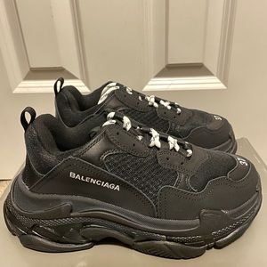 Balenciaga Black Women's Sneakers